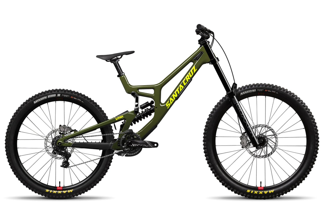 Santa Cruz V10 CC MX - DH S Kit - Gloss Kelp Green - 2025